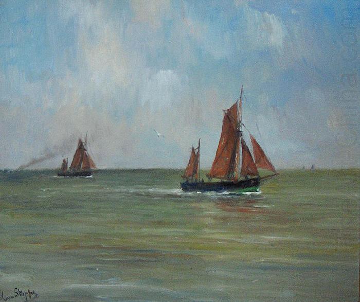 North Sea off Ostend, unknow artist